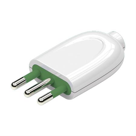 Spina 10A+T Colore Bianco