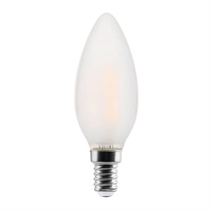 LED FILO OLIVA SATIN E14 4W 3000K 470 lm