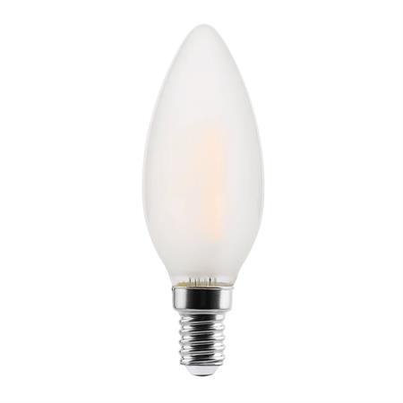LED FILO OLIVA SATIN E14 4W 3000K 470 lm