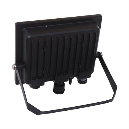 Proiettore YUMA PLUS 30W SMD Cct+predisposizione PIR IP65 Colore Nero