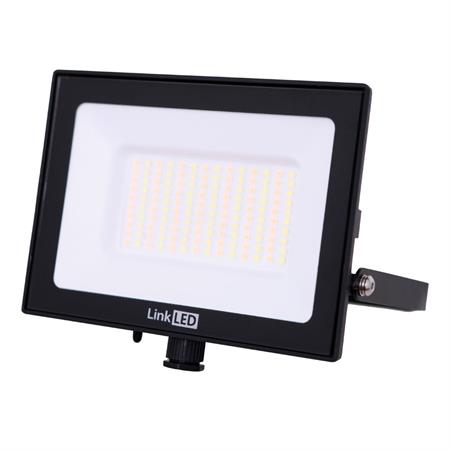 Proiettore YUMA PLUS 50W SMD CCt+predisposizione PIR IP65 Colore Nero
