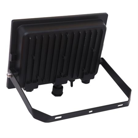 Proiettore YUMA PLUS 50W SMD CCt+predisposizione PIR IP65 Colore Nero