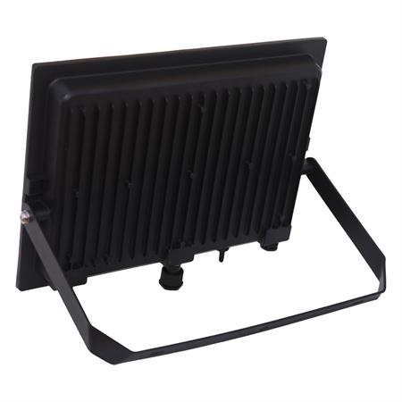 Proiettore YUMA PLUS 100W SMD CCt+predisposizione PIR IP65 Colore Nero