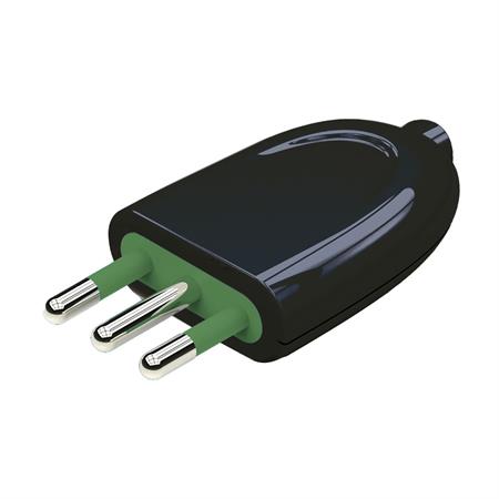 Spina 10A+T Colore Nero