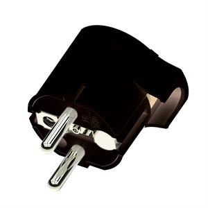 SPINA SCHUKO FR/DE 16A+T SPINA SALVASPAZIO NERA