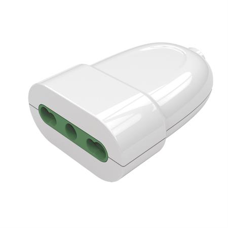 Presa 10/16A+T BIPASSO Colore Bianco