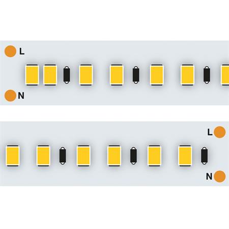 STRIP LED 230V IP65 SMD 12W 1200lm/mt 4000K
