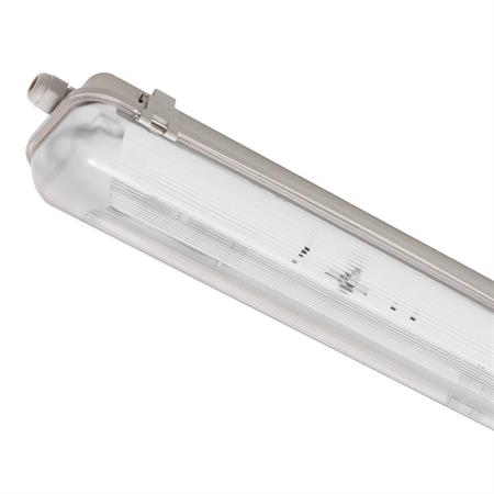 Plafoniera lineare LED MANILA IP65 X2 150cm Tubo LED escluso