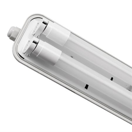 Plafoniera lineare LED MANILA IP65 X2 150cm Tubo LED escluso