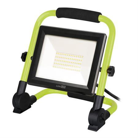 Proiettore WORKSITE Light SMD 50W 4000K con supporto da terra