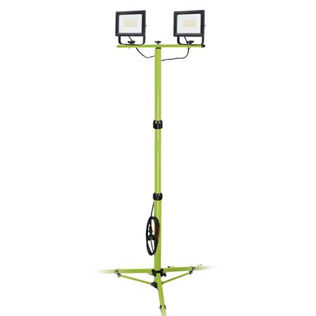Proiettore WORKSITE Light SMD 2x50W 4000K con treppiedi
