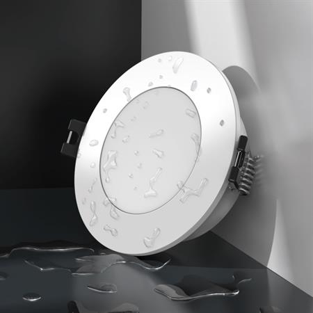 Portafaretto da incasso Serie WATERPROOF Bianco