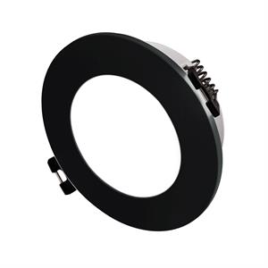 Portafaretto da incasso Serie WATERPROOF Nero