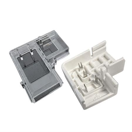 Connettore di giunzione a L per StripLed 230V - Confezione da 5 pz