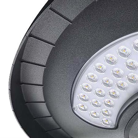 Lampione da giardino 60w 130lm/w 3000k IP65