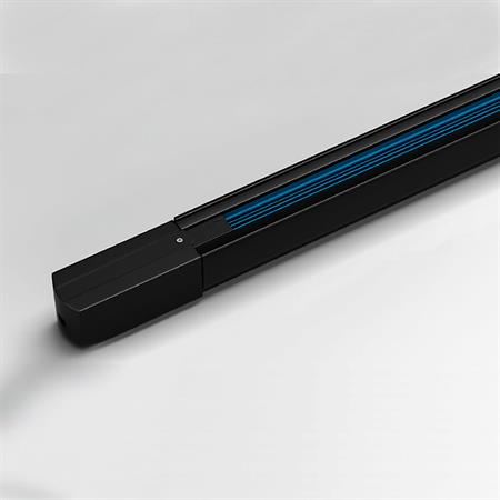 LED TrackLight Binario Trifase 1,5metri Nero