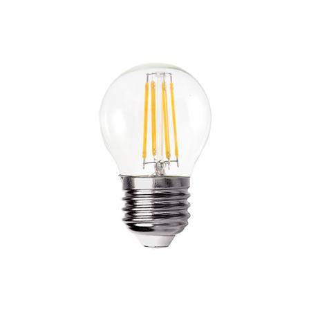 LED FILO SFERA E27 4W 6000K 470 lm