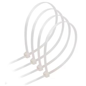 Fascetta cablaggio Nylon Bianca 4.8x370mm (cf.100pz)