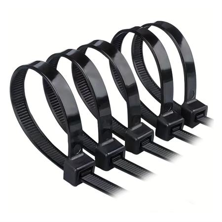 Fascetta cablaggio Nylon Nera 3.6x300mm (cf.100pz)