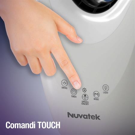 AIR FLOW Ventilatore senza pale oscillante 3 velocità 65W c/telecomando