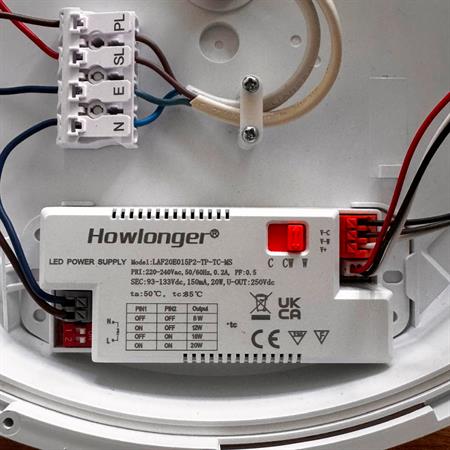 Plafoniera LED Modulare DELHI CCT 8-12-16-20W IP65