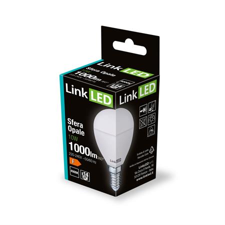 LED BASIC SFERA 10W E14 4000K 1000 lm