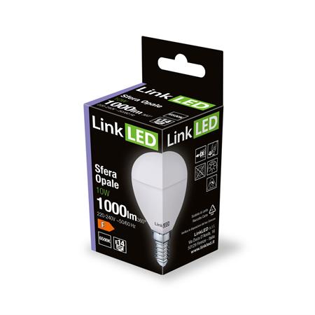 LED BASIC SFERA 10W E14 6500K 1000 lm