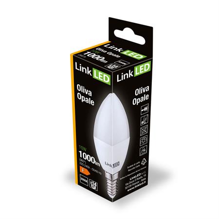 LED BASIC OLIVA 10W E14 3000K 1000 lm