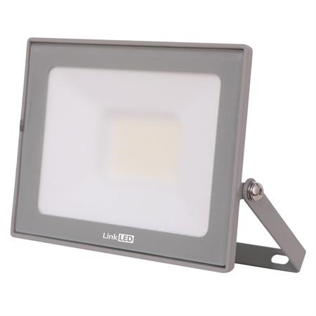 Proiettore YUMA BASIC 30W SMD 6500K IP65 Colore Grigio