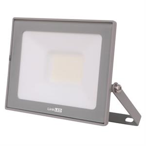 Proiettore YUMA BASIC 30W SMD 6500K IP65 Colore Grigio