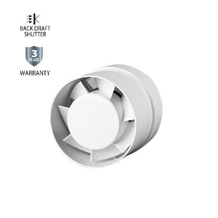 Aspiratore in linea 12W x tubo F100mm