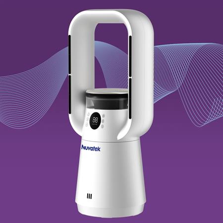 AIRCARE Zen Termoventilatore Umidificatore oscillante c/telecomando