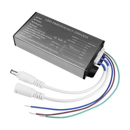 KIT EMERGENZA PER APPARECCHI LED FINO A 60W - 3W 120Min