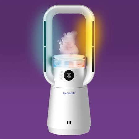 AIRCARE Zen Termoventilatore Umidificatore oscillante c/telecomando